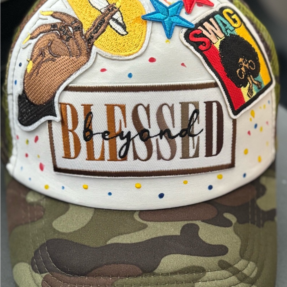 #SOLD# Blessed Camo Cap